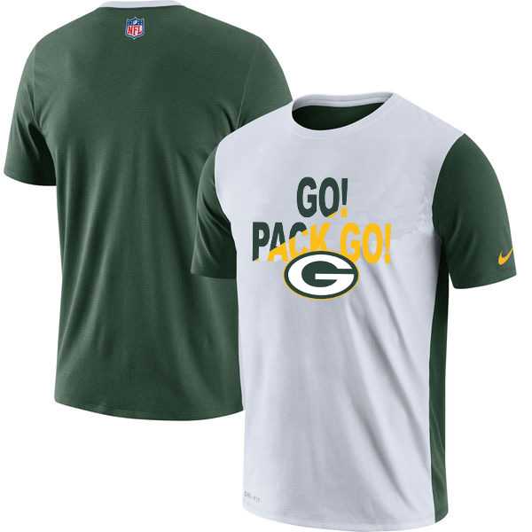 Green Bay Packers Nike Performance T-Shirt White,We sell and wholesale Green Bay Packers Nike Performance T-Shirt White on line form chian!
